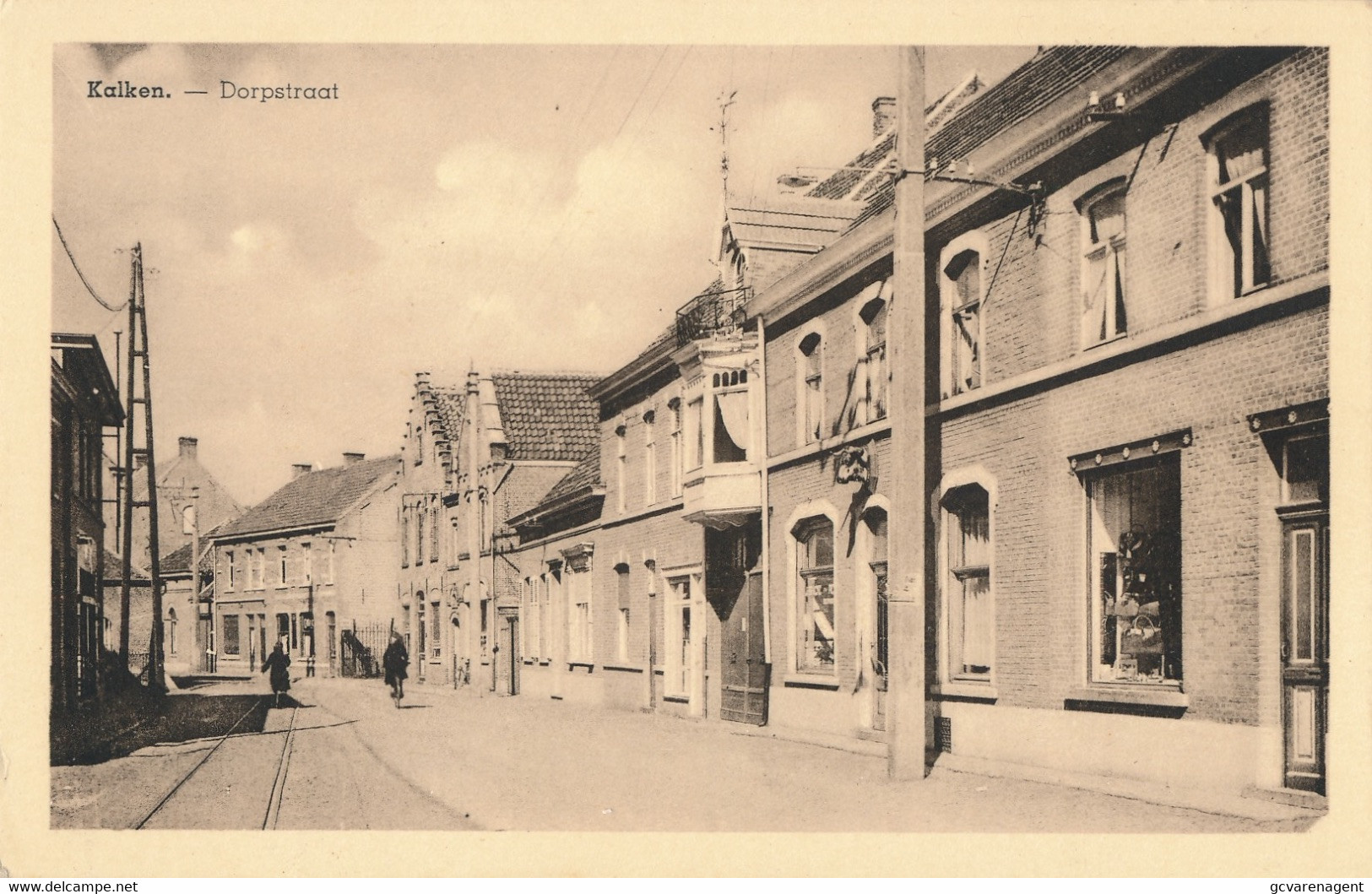 KALKEN  DORPSTRAAT            2 SCANS - Laarne