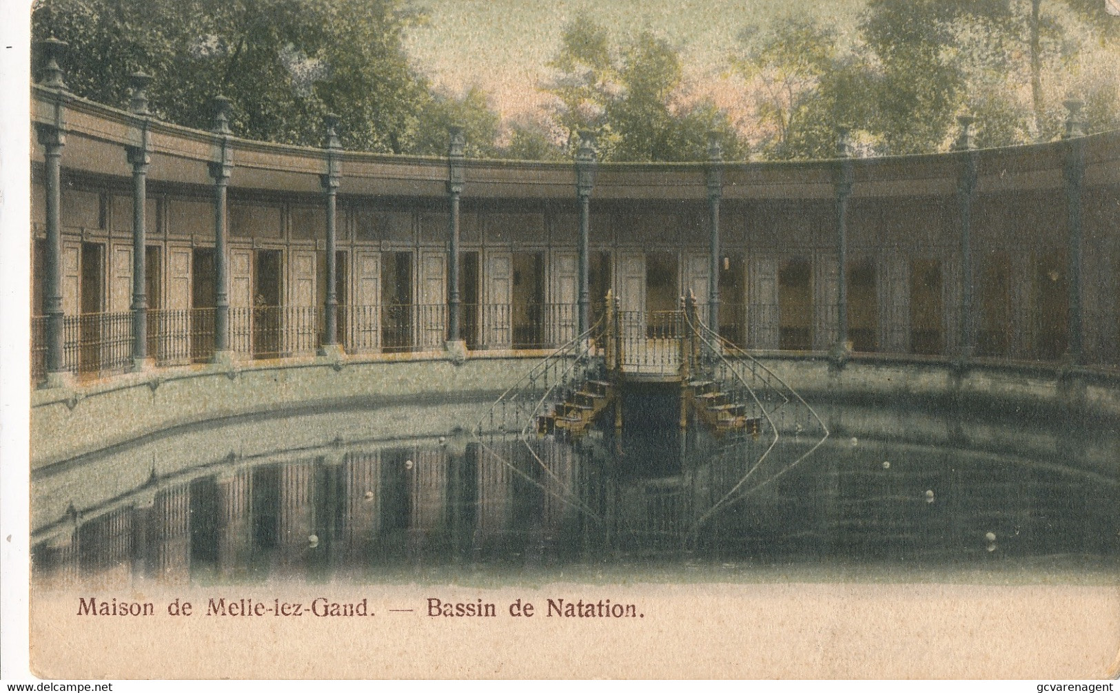 MAISON DE MELLE LEZ GAND  BASSIN DE NATION             2 SCANS - Melle