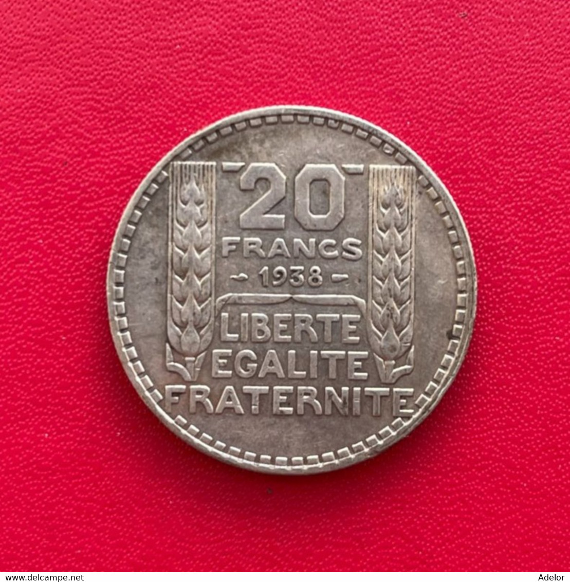 Belle Monnaie De 20 Francs 1938. Etat TB - 20 Francs