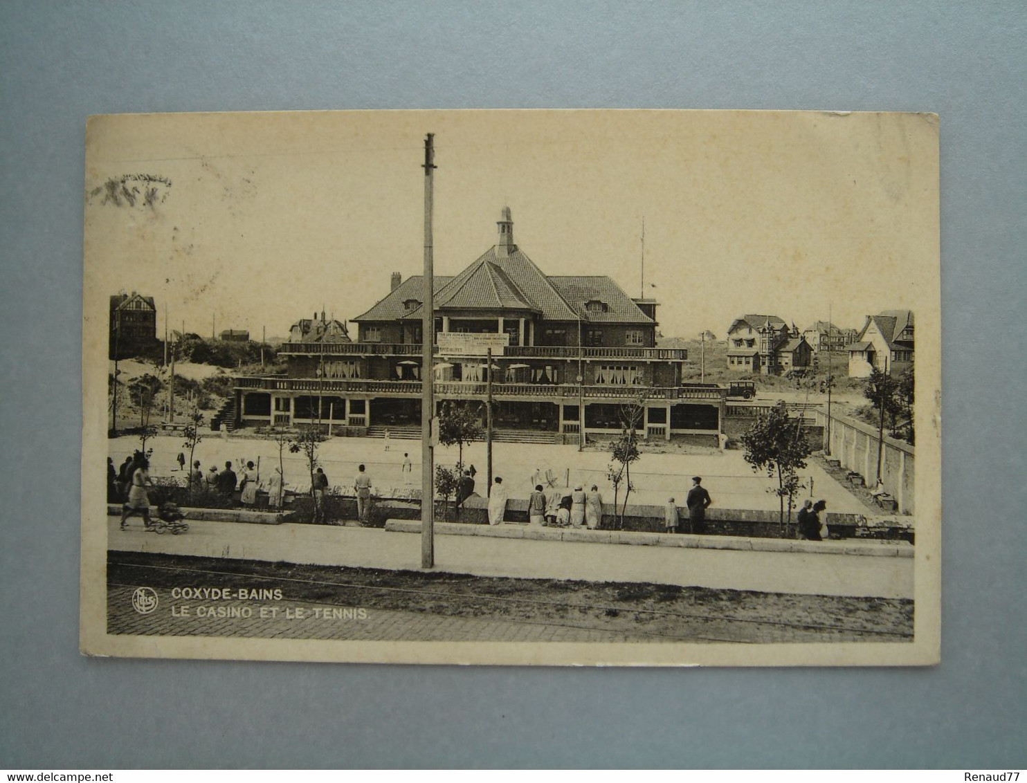 Coxyde Bains - Le Casino Et Le Tennis - Koksijde