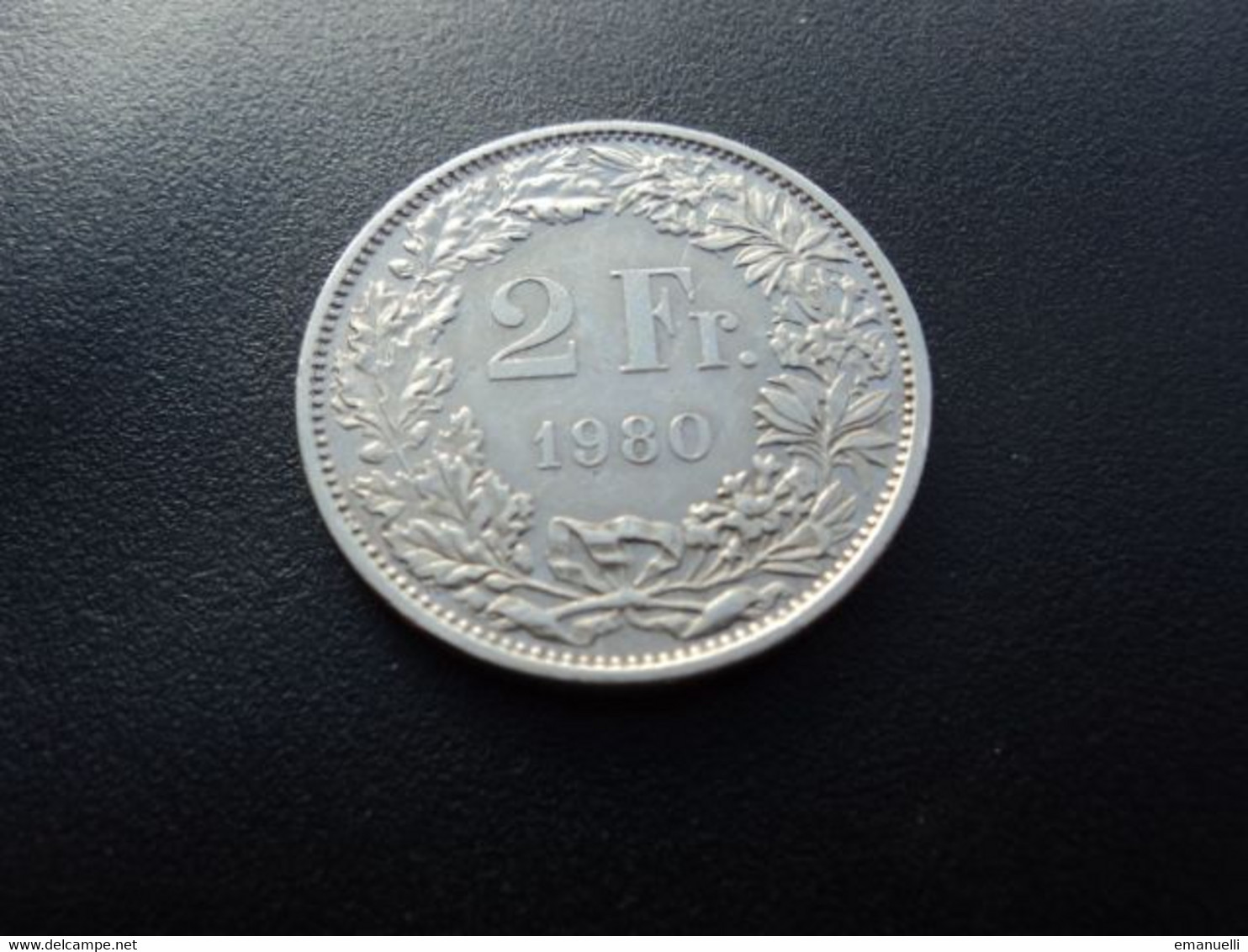 SUISSE : 2 FRANCS  1980    KM 21a.1      SUP - 2 Francs