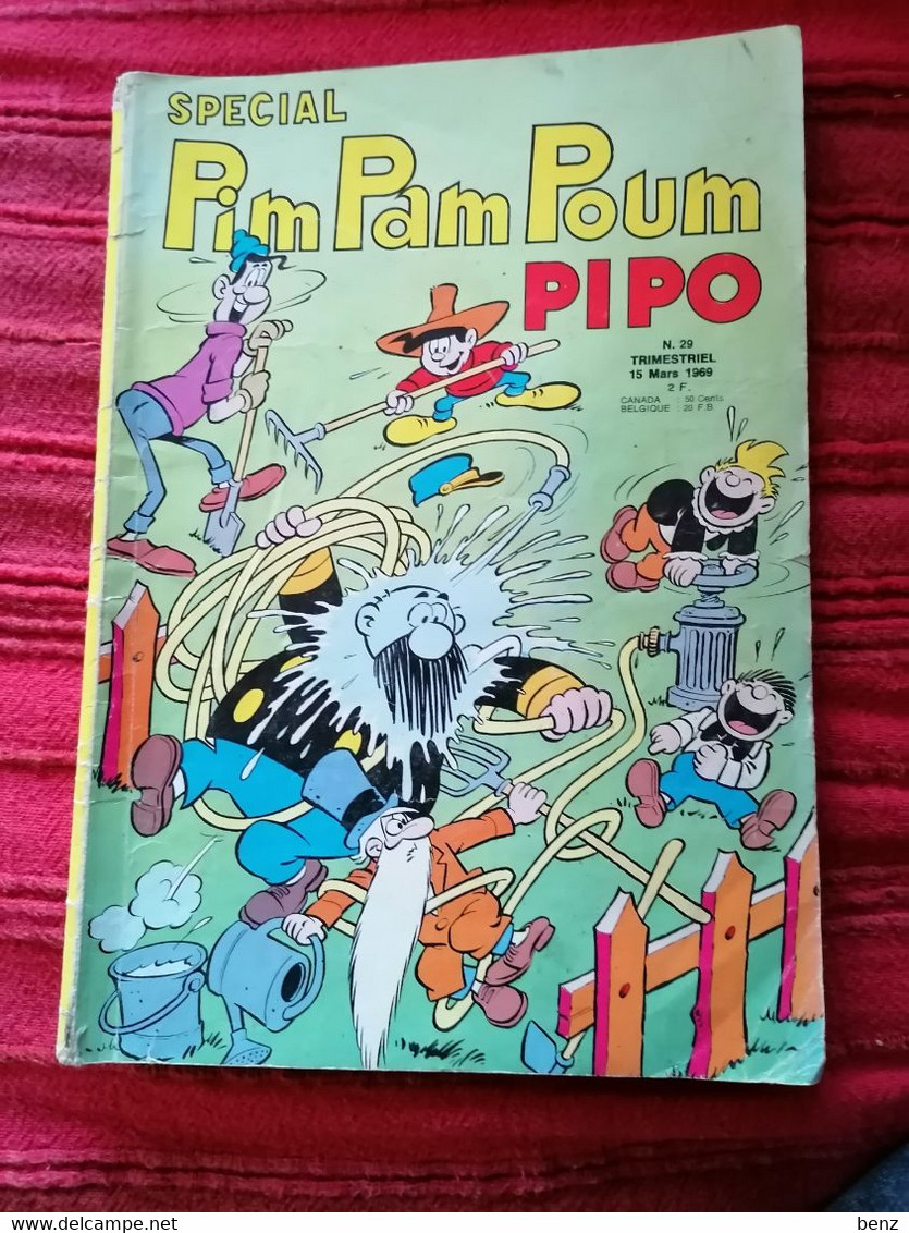 SPECIAL PIM PAM POUM N°29 MARS 1969 EDITION LUG BON ETAT - Pim Pam Poum