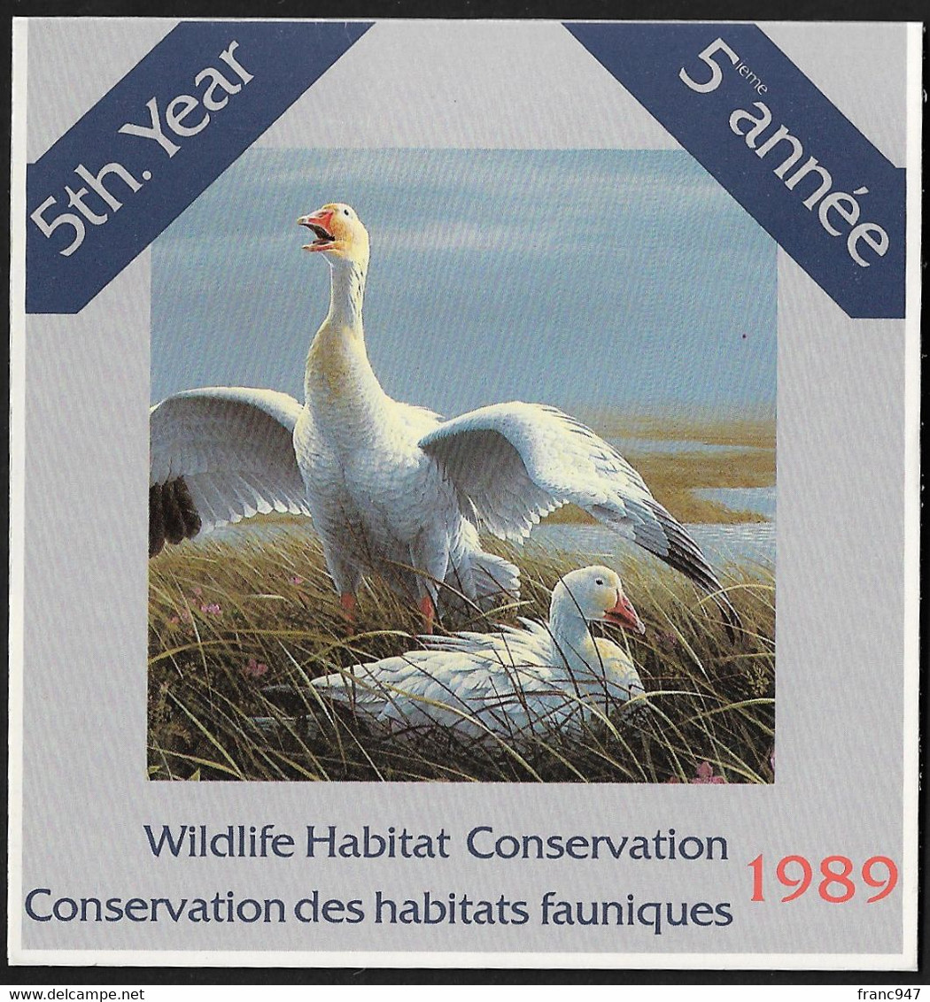 Canada, 1989 Conservazione Della Natura - MNH** - Autres & Non Classés