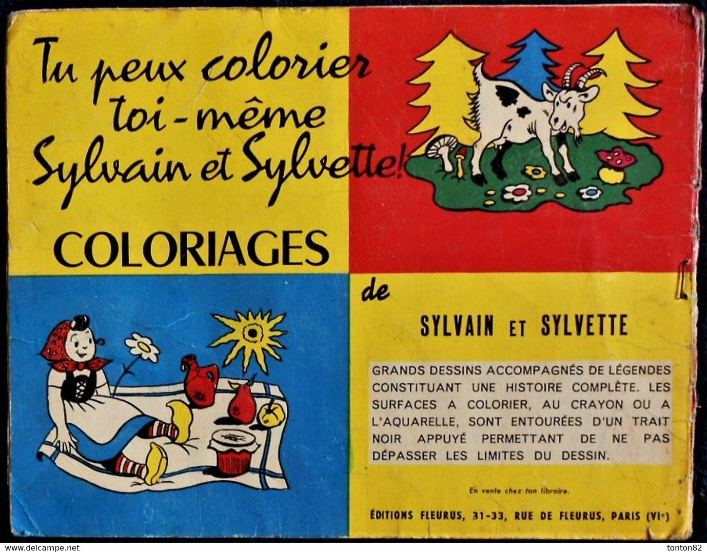 Sylvain Et Sylvette - N° 41 -  " Atterrissage Au Far-West  " - Éditions Fleurus - ( 1960 ) . - Sylvain Et Sylvette