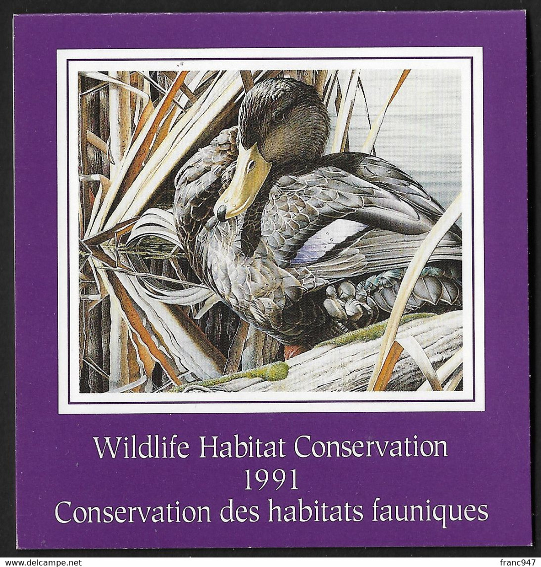 Canada, 1991 Conservazione Della Natura - MNH** - Andere & Zonder Classificatie