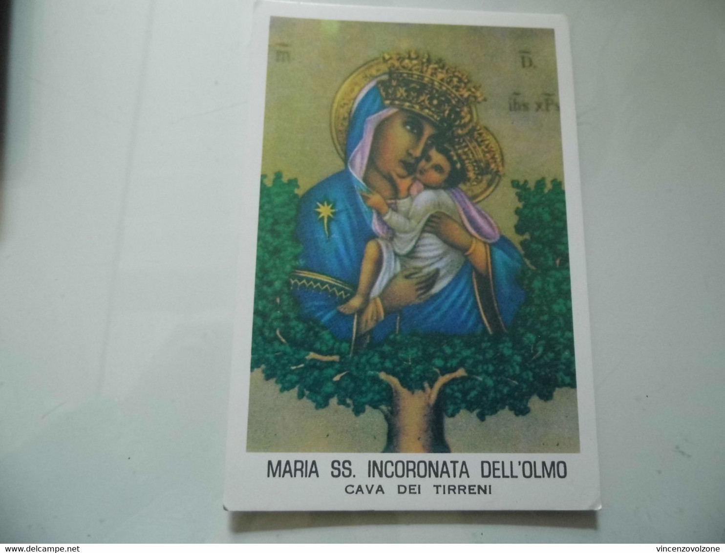Cartolina "MARIA SS. INCORONATA DELL'OLMO CAVA DEI TIRRENI" - Cava De' Tirreni