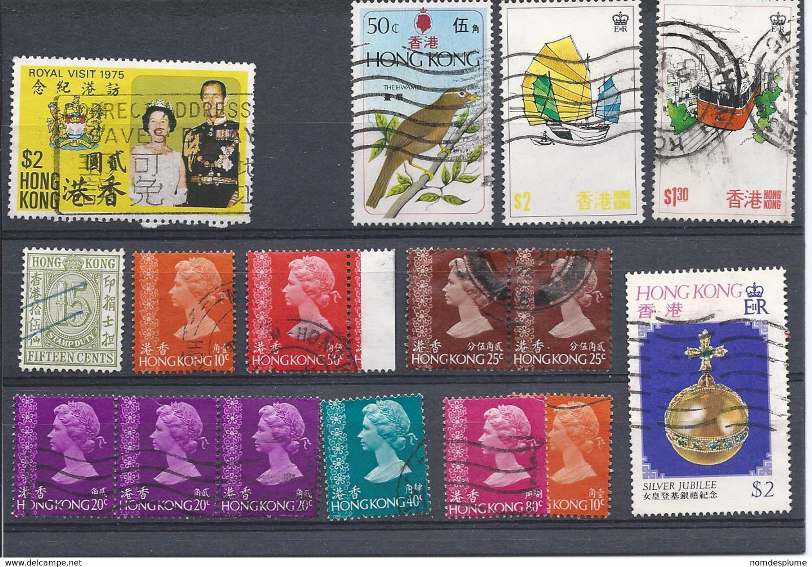 17027) Hong Kong Collection Postmark Cancel - Colecciones & Series