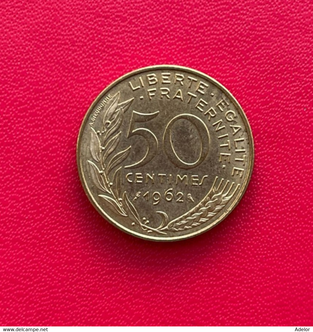 Belle Monnaie De 50 Centimes 1962. Etat TTB - 50 Centimes