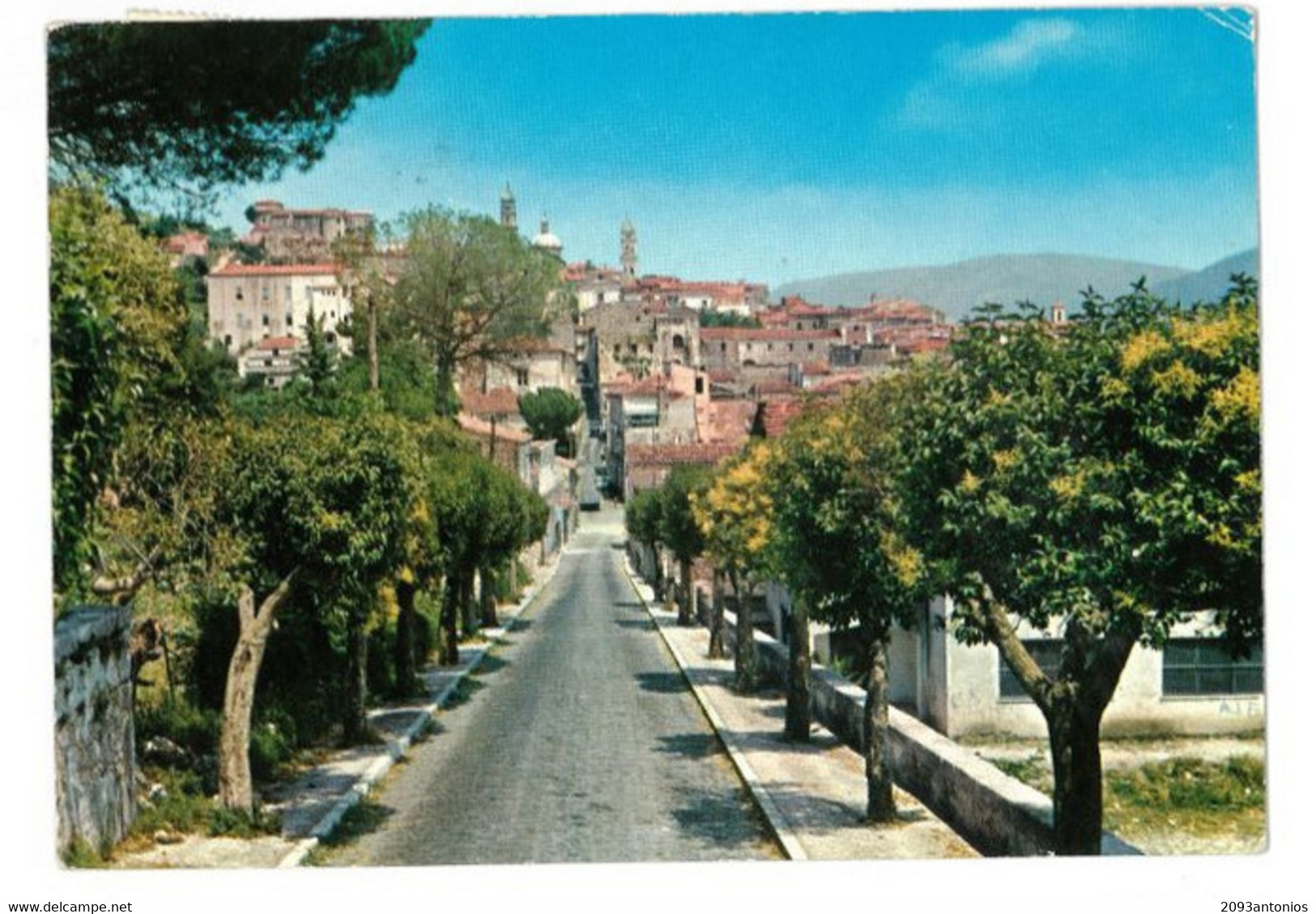 X583) VENAFRO  ISERNIA  CARTOLINA VIAGGIATA. - Isernia