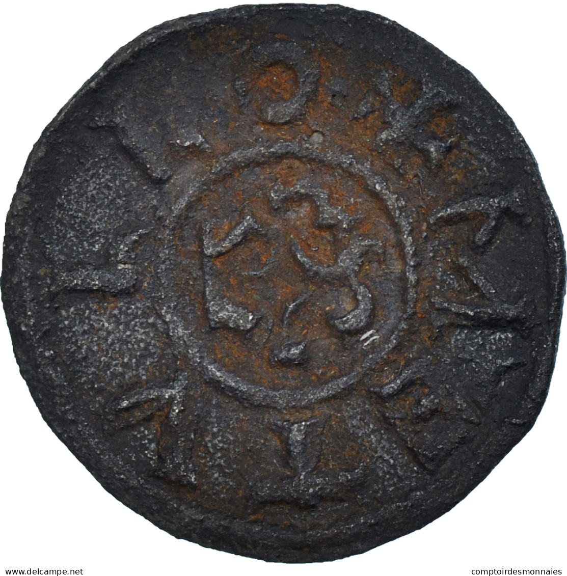 Monnaie, France, Charles Le Chauve, Denier, 840-864, Melle, TB+, Argent - Other & Unclassified