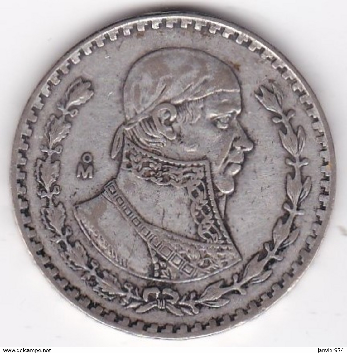 Mexique 1 Peso 1963, José María Morelos Y Pavón, En Argent, KM# 459 - Mexico
