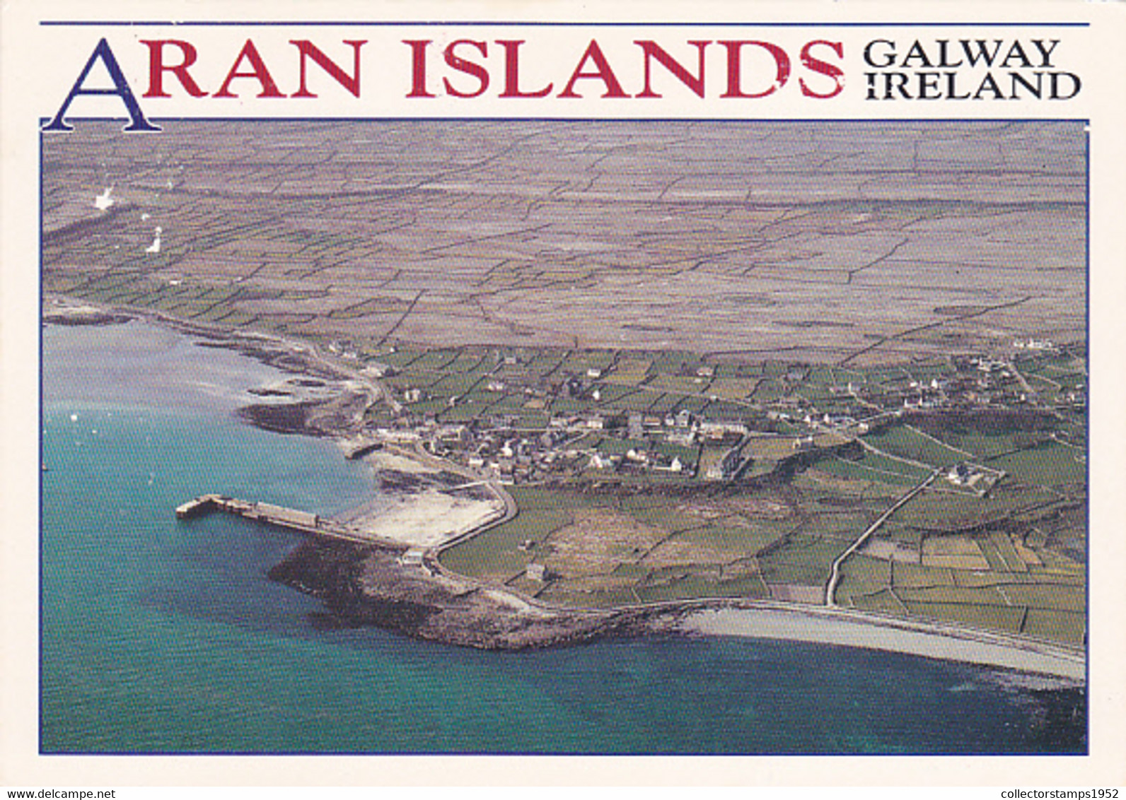 GALWAY ARAN ISLAND,  PARTIAL PANORAMA - Galway