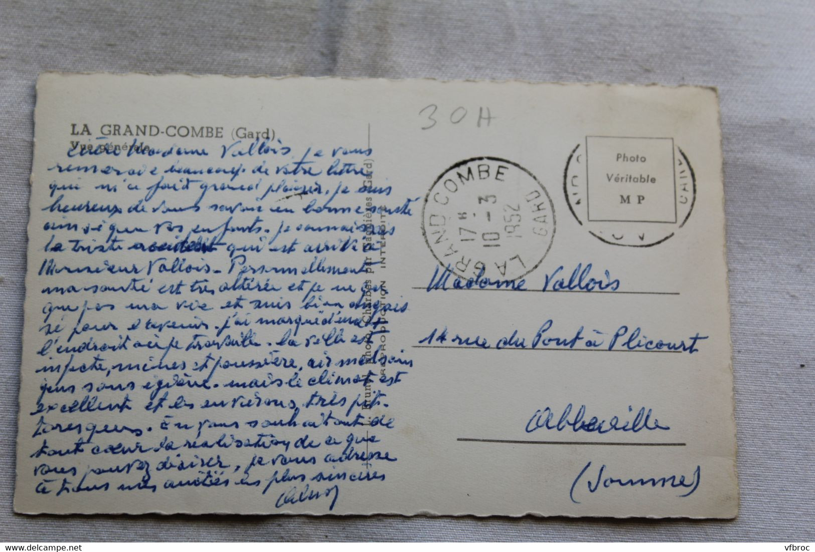 Cpsm 1952, La Grand Combe, Vue Générale, Gard 30 - La Grand-Combe