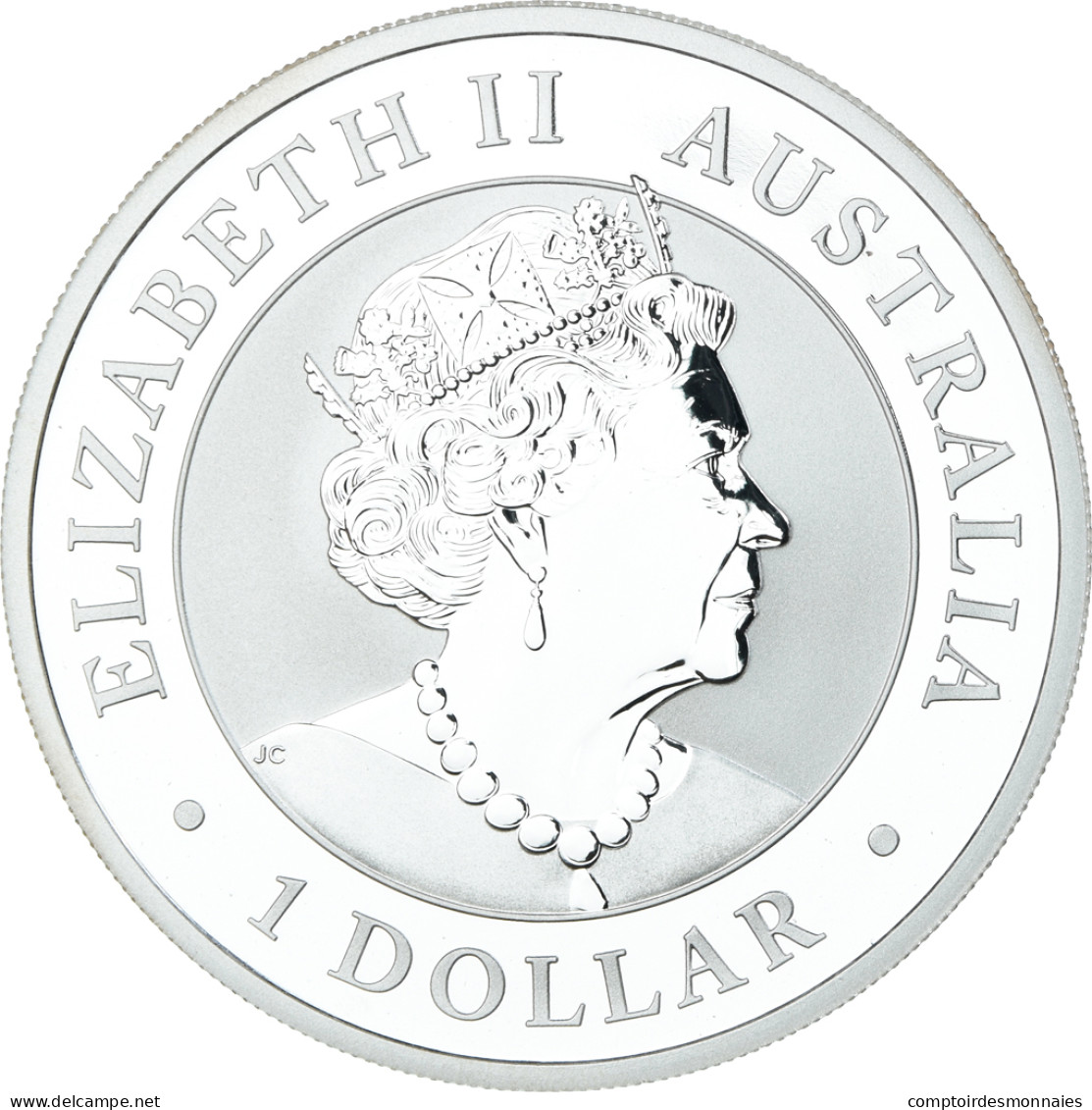 Monnaie, Australie, Elizabeth II, Australian Kookaburra, 1 Dollar, 1 Oz, 2021 - Silver Bullions