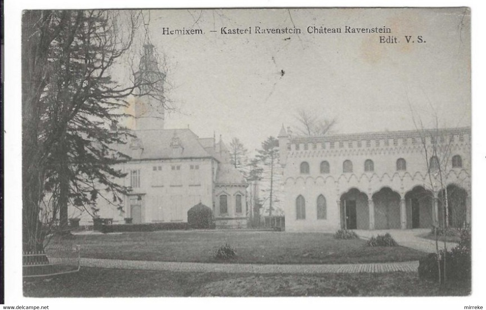 @D1@  -  HEMIXEM  -  Kasteel Ravenstein    -  Zie / Voir Scan's - Hemiksem