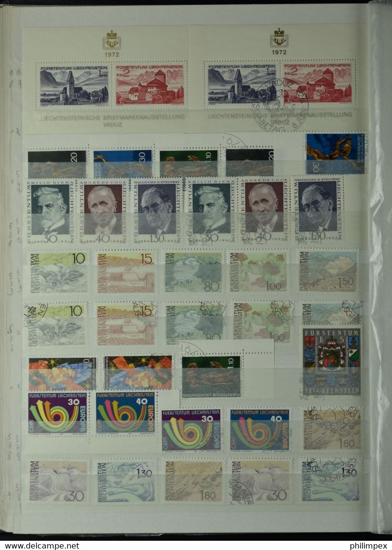 LIECHTENSTEIN, OLD STYLE COLLECTION CV 7000 SWISS FRANCS