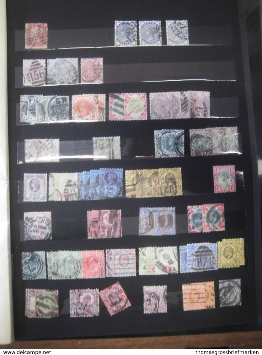 Sammlung Großbritannien GB Aus 1880-1980 Gestempelt Postfrisch 20 Seiten (70082) - Sammlungen