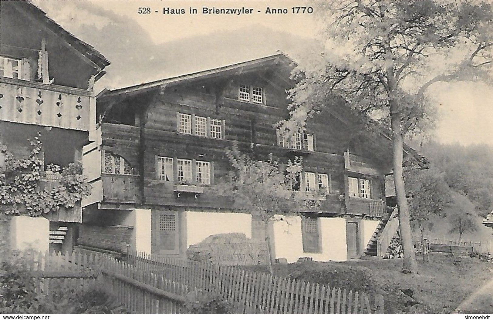 Haus In BRIENZWYLER - Anno 1770 - Brienz
