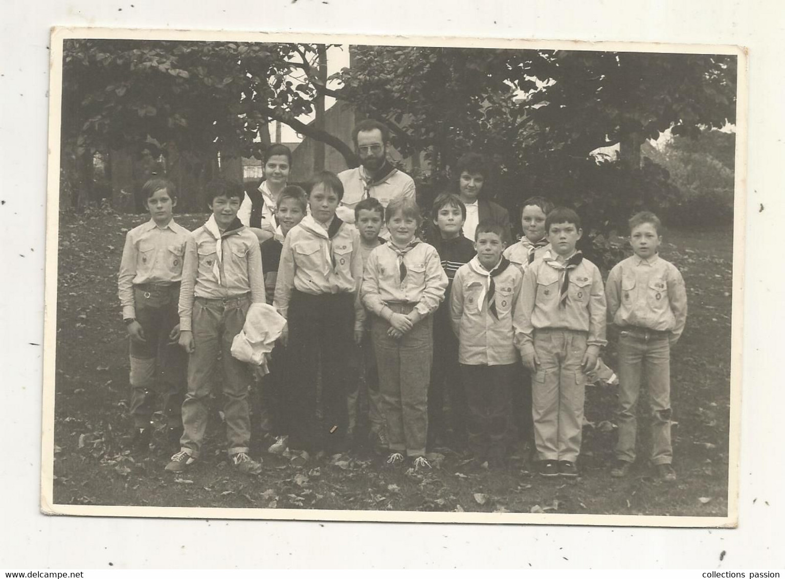 Cp, Scoutisme, SCOUTS DE FRANCE,  Groupe De LESNEVEN ,  Branche LOUVETEAUX ,1987,  Vierge - Scouting