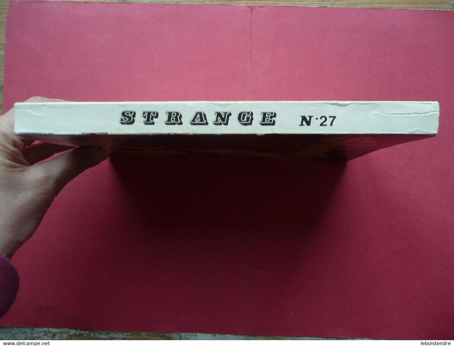 STRANGE ALBUM N° 27 N° 80 + 81 + 82 RELIES AOUT SEPTEMBRE OCTOBRE 1976 EDITIONS LUG COMICS - Strange