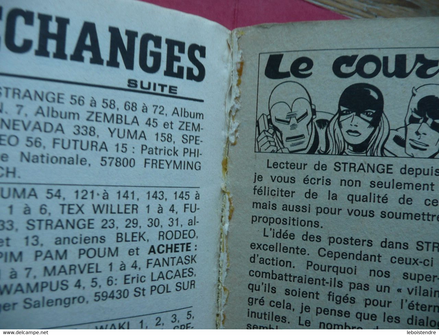 STRANGE ALBUM N° 27 N° 80 + 81 + 82 RELIES AOUT SEPTEMBRE OCTOBRE 1976 EDITIONS LUG COMICS