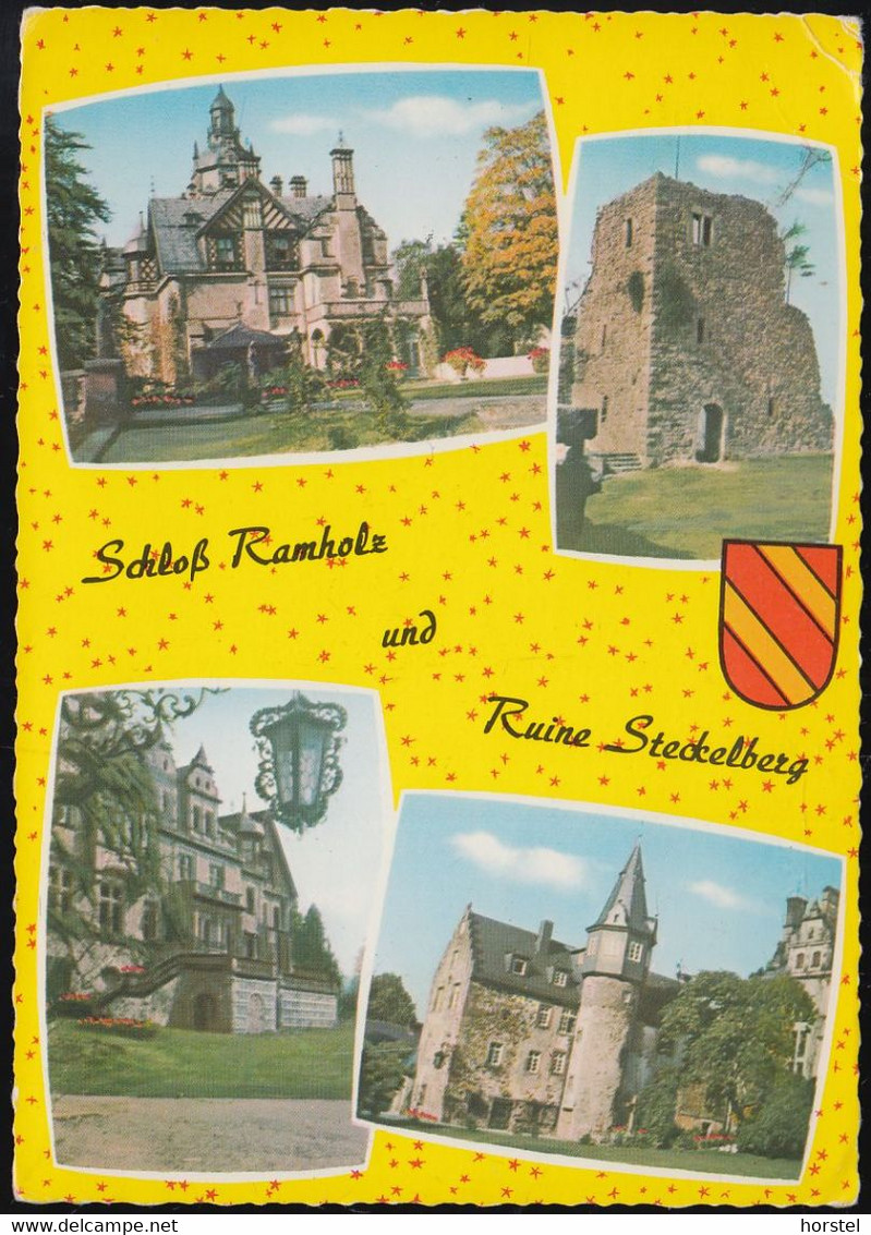 D-36381 Schlüchtern - Schloß Ramholz - Ruine Steckelberg - Schluechtern