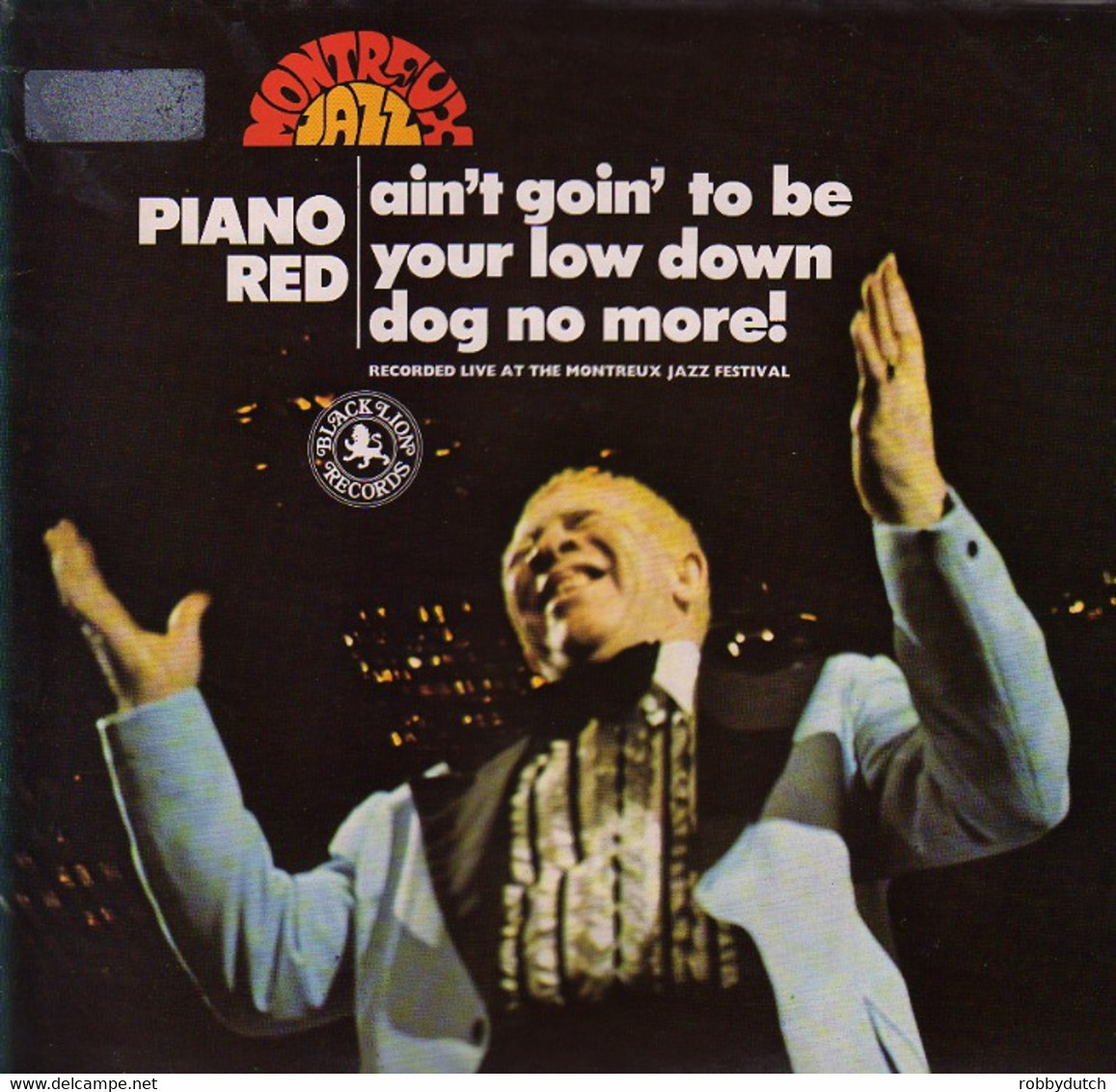 * LP *  PIANO RED (= Dr. FEELGOOD) - AIN'T GOING TO BE YOUR LOW DOWN DOG NO MORE! - Blues