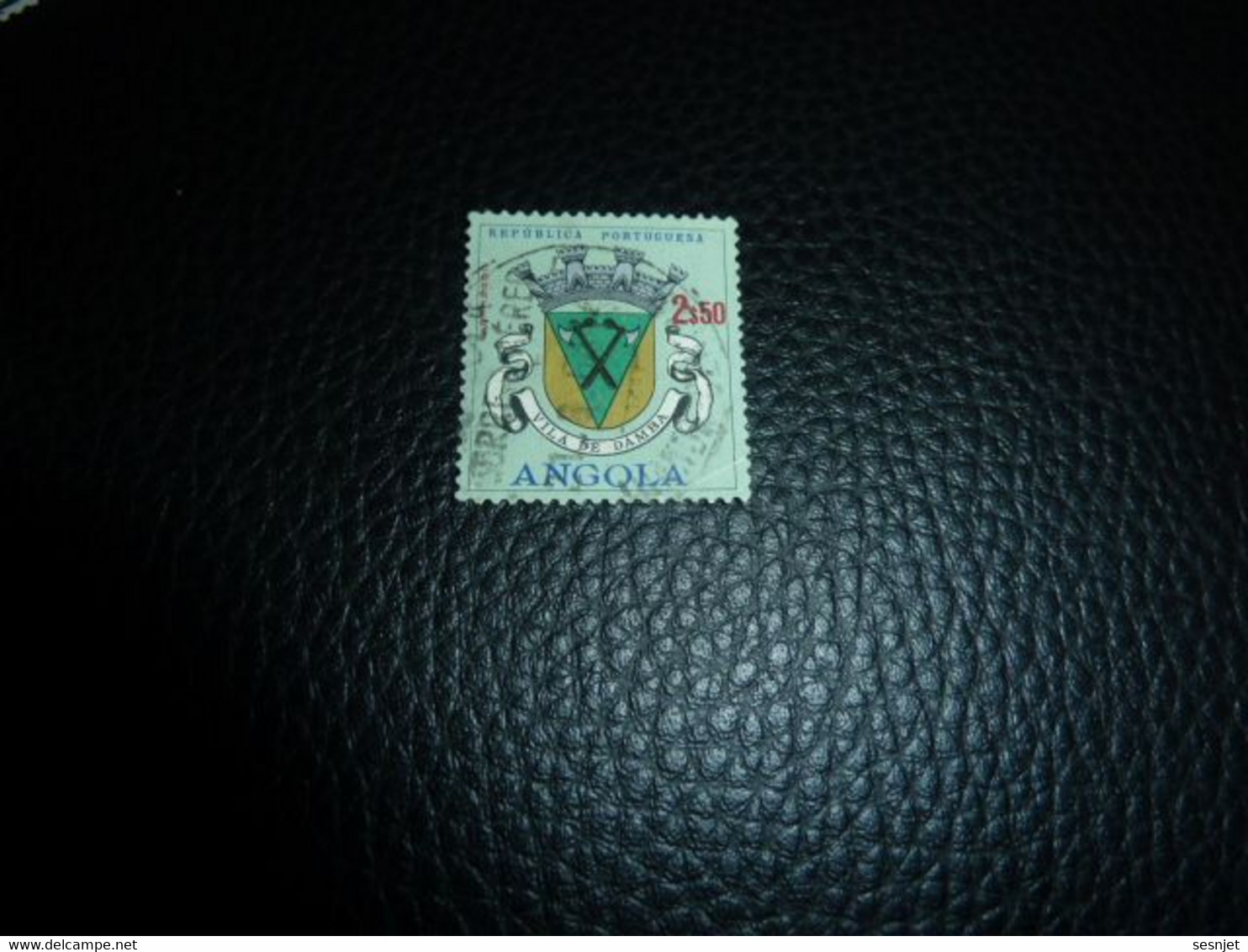 Angola - Republica Portuguesa - Vila De Damba - 2$50 - Yt 478 - Bleu Et Gris - Oblitéré - Année 1963 - - Angola