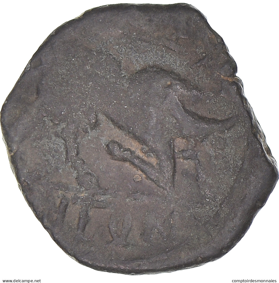 Monnaie, Massalia, Bronze Au Taureau, C. 121-49 AC., Marseille, TB, Bronze - Gauloises