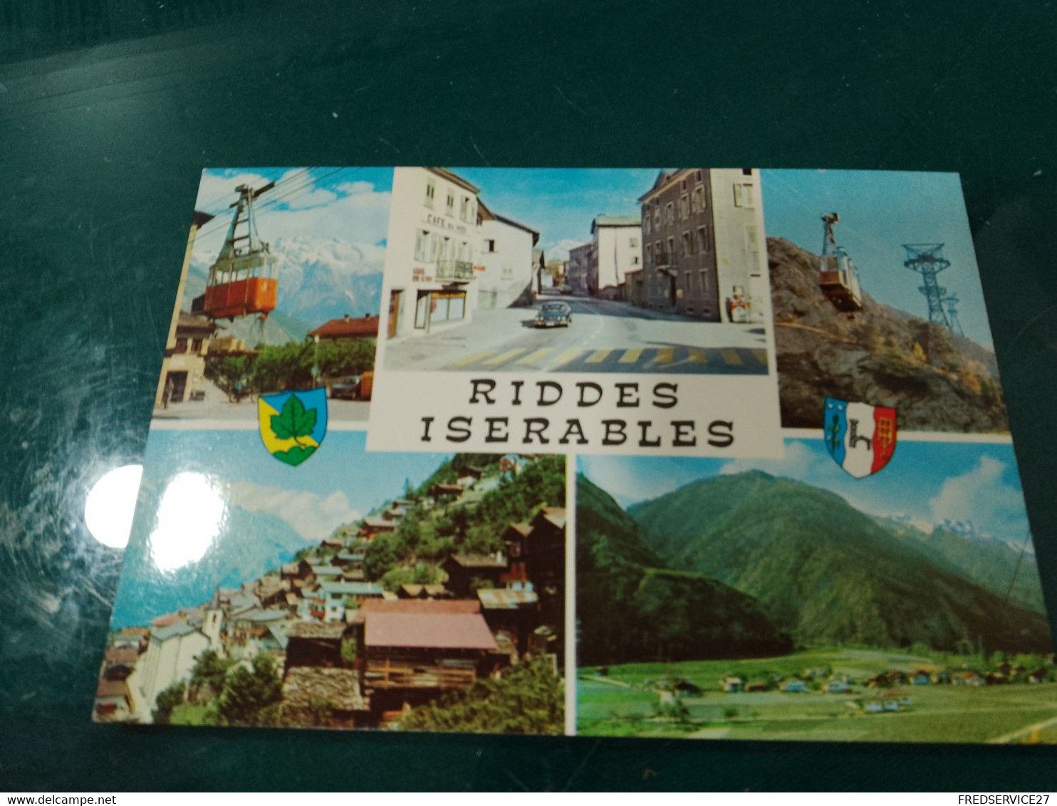 374 //  RIDDES   : GARE INFERIEURE DE LA TELECABINE / VALAIS - SUISSE - Riddes