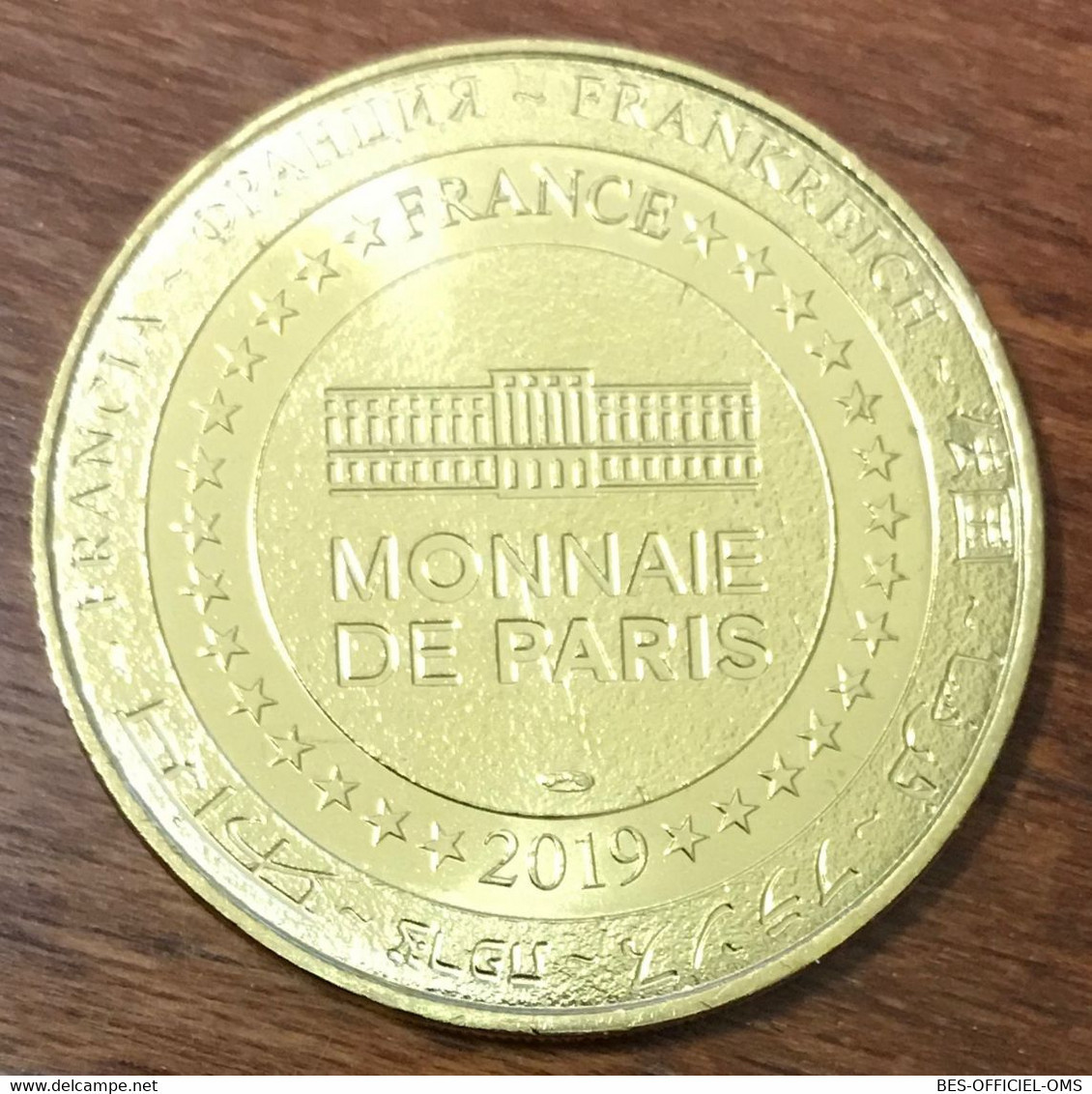 17 LA ROCHELLE AQUARIUM LE POULPE MDP 2019 MEDAILLE SOUVENIR MONNAIE DE PARIS JETON TOURISTIQUE MEDALS COINS TOKENS - 2019