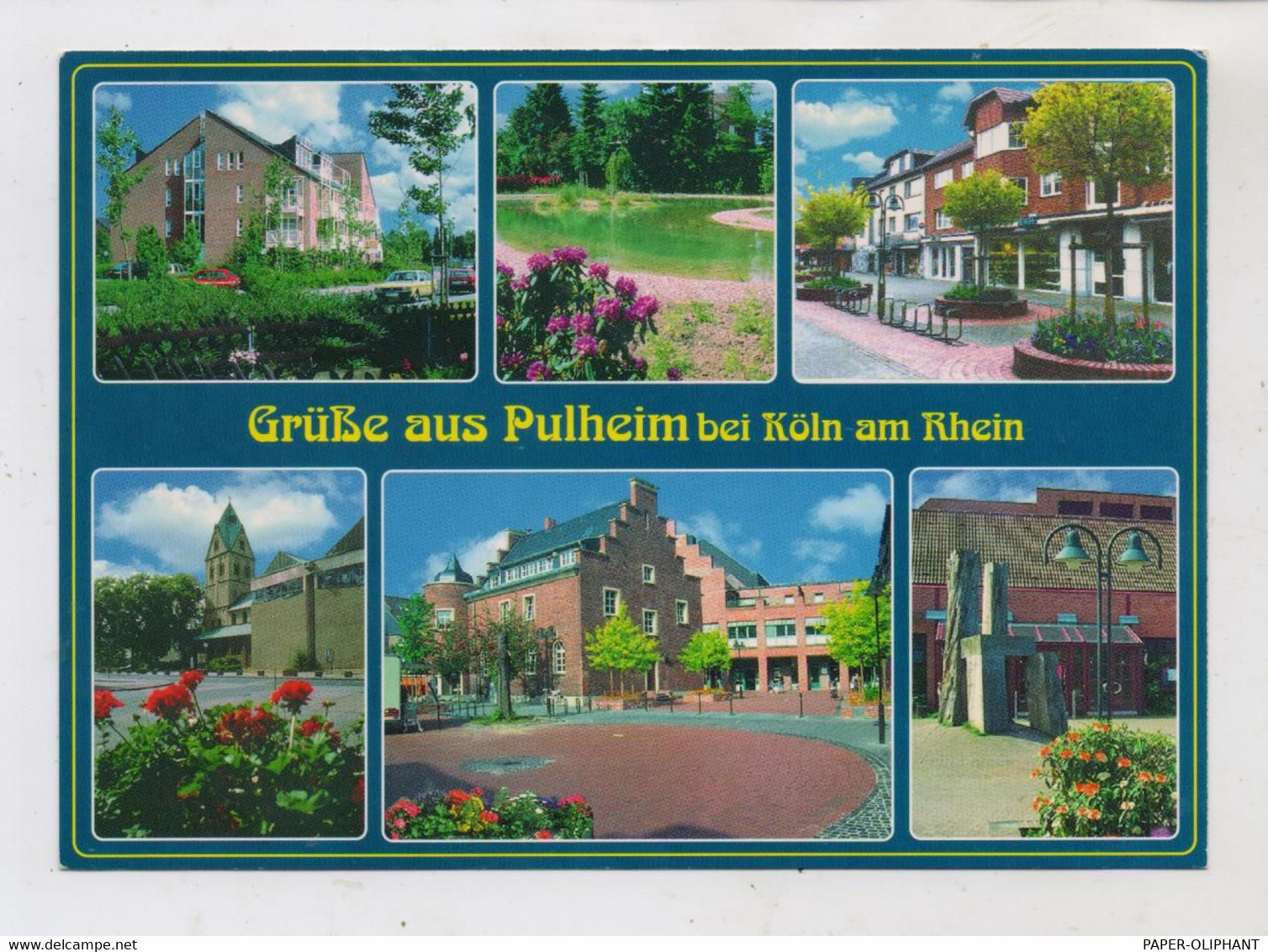 5024 PULHEIM, Mehrbild - AK - Pulheim