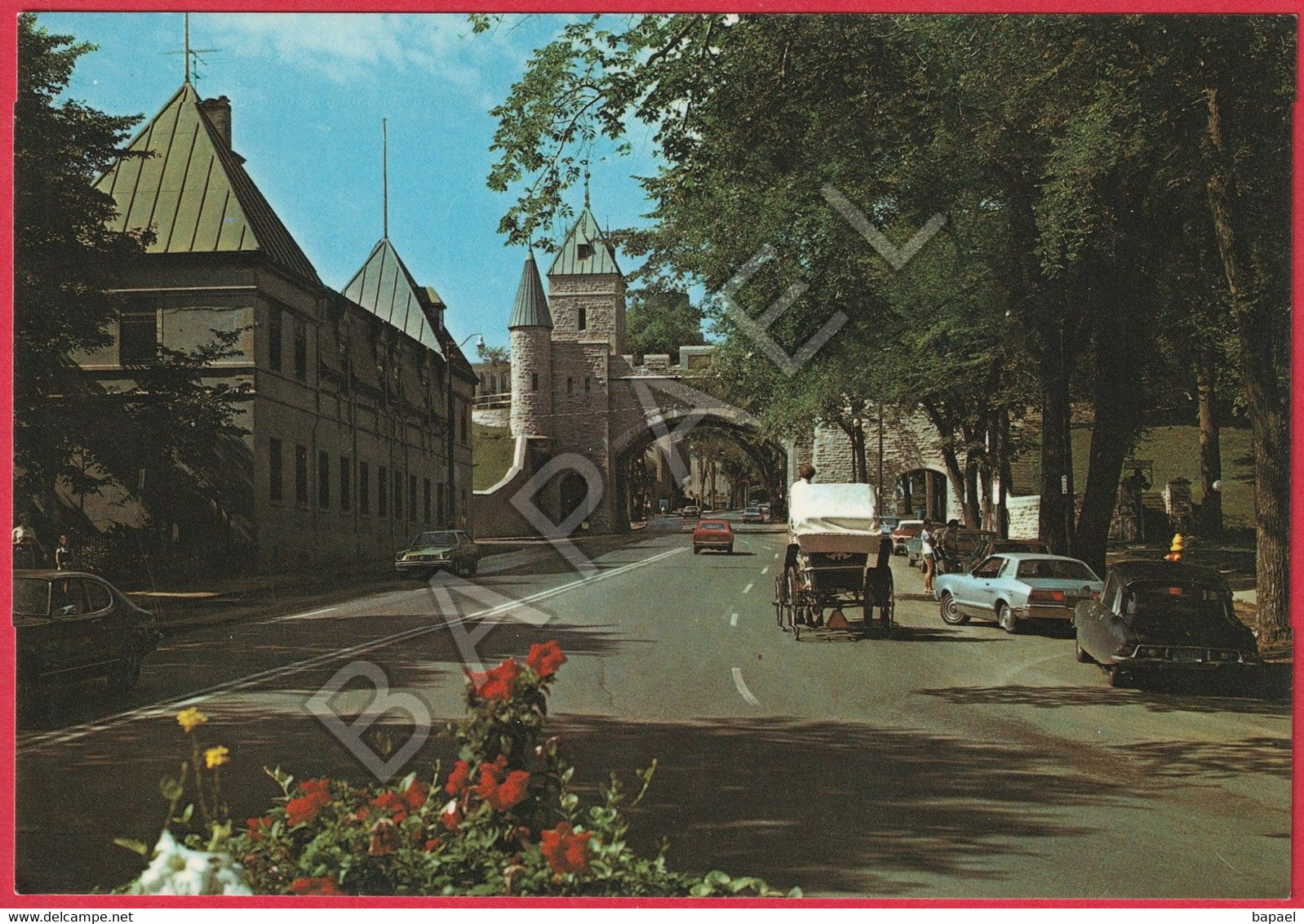 Québec (Canada) - La Porte Saint-Louis Vue De La Rue D'Auteuil - Québec – Les Portes