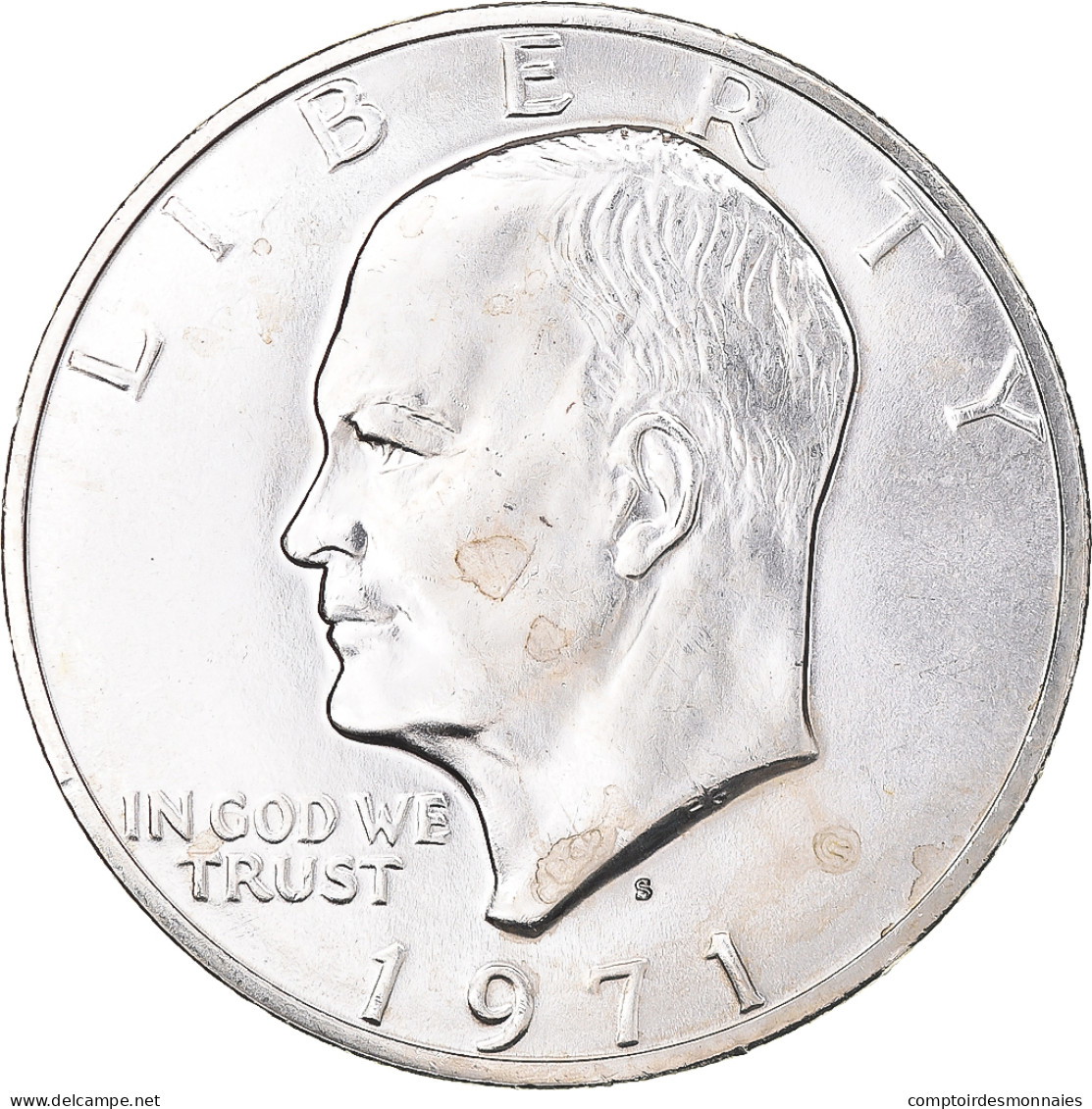 Monnaie, États-Unis, Eisenhower Dollar, Dollar, 1971, San Francisco, SPL - 1971-1978: Eisenhower