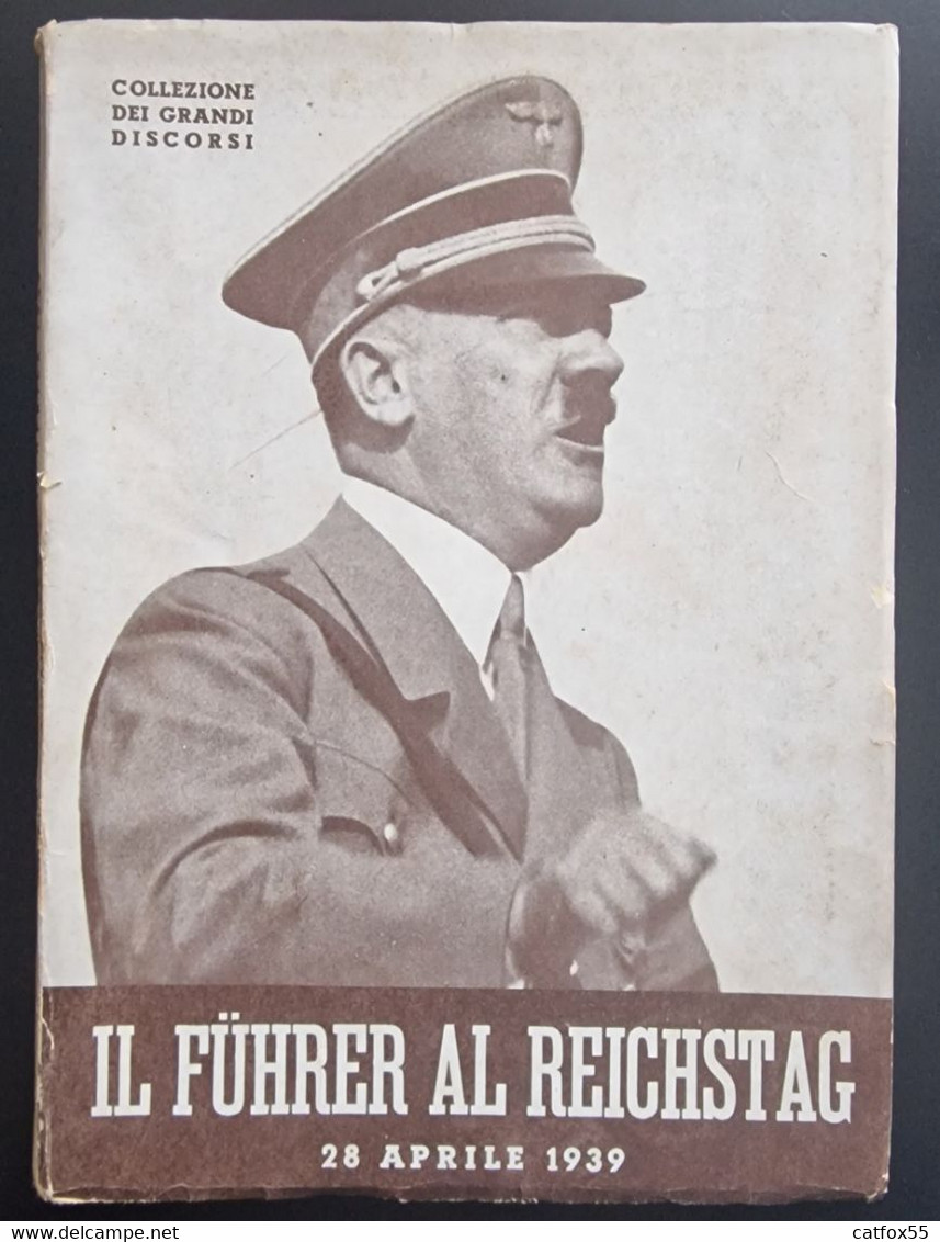 IL FUEHRER AL REICHSTAG - Discorso Completo In Italiano - Guerra 1939-45