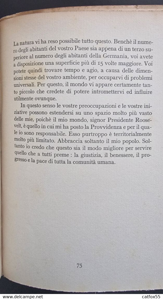 IL FUEHRER AL REICHSTAG - Discorso Completo In Italiano - Guerra 1939-45