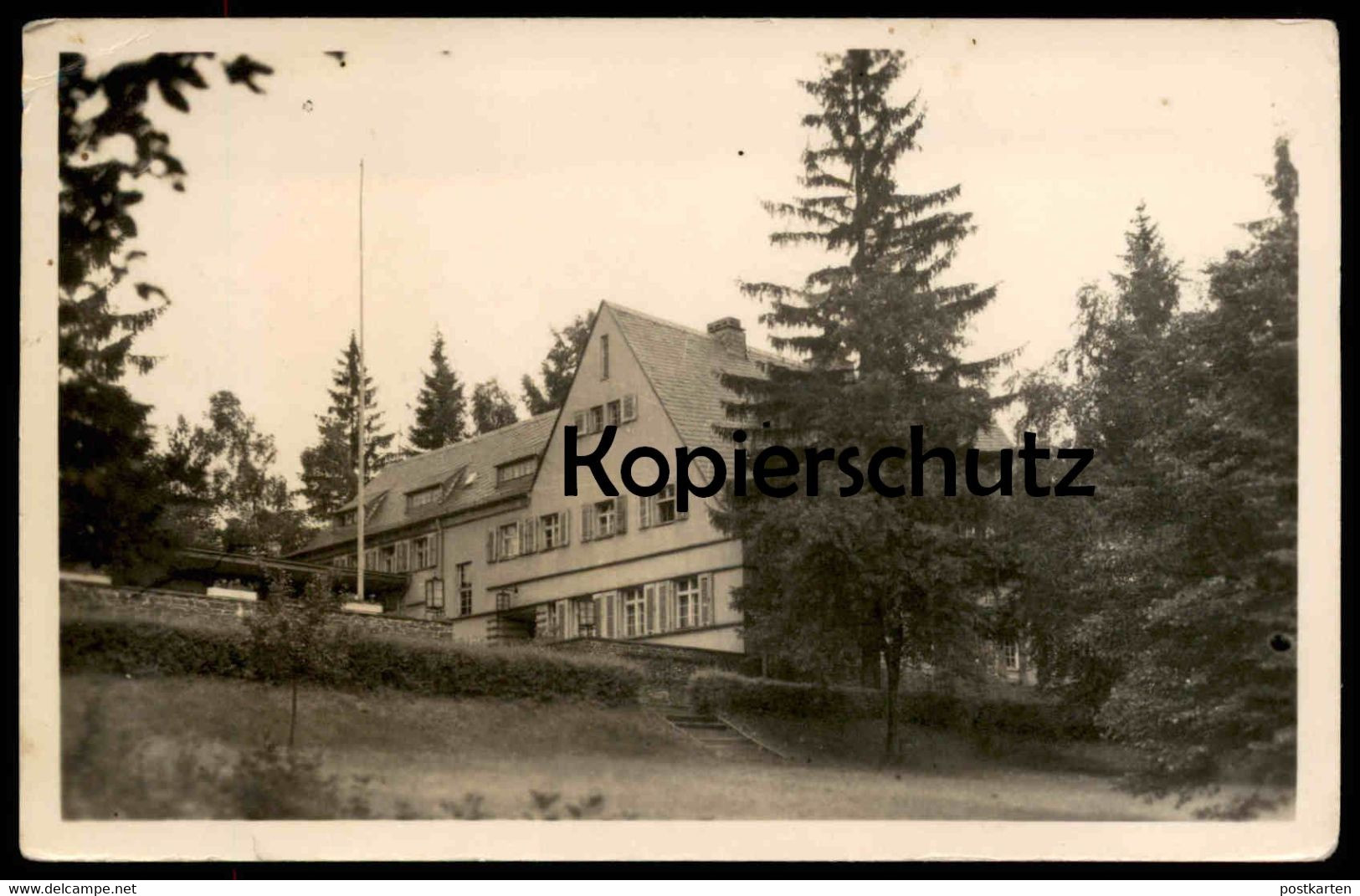 ALTE POSTKARTE GRÜNHAIN GENESUNGSHEIM II DER SOZIALVERSICHERUNG SACHSEN 1956 Ansichtskarte AK Postcard - Gruenhain