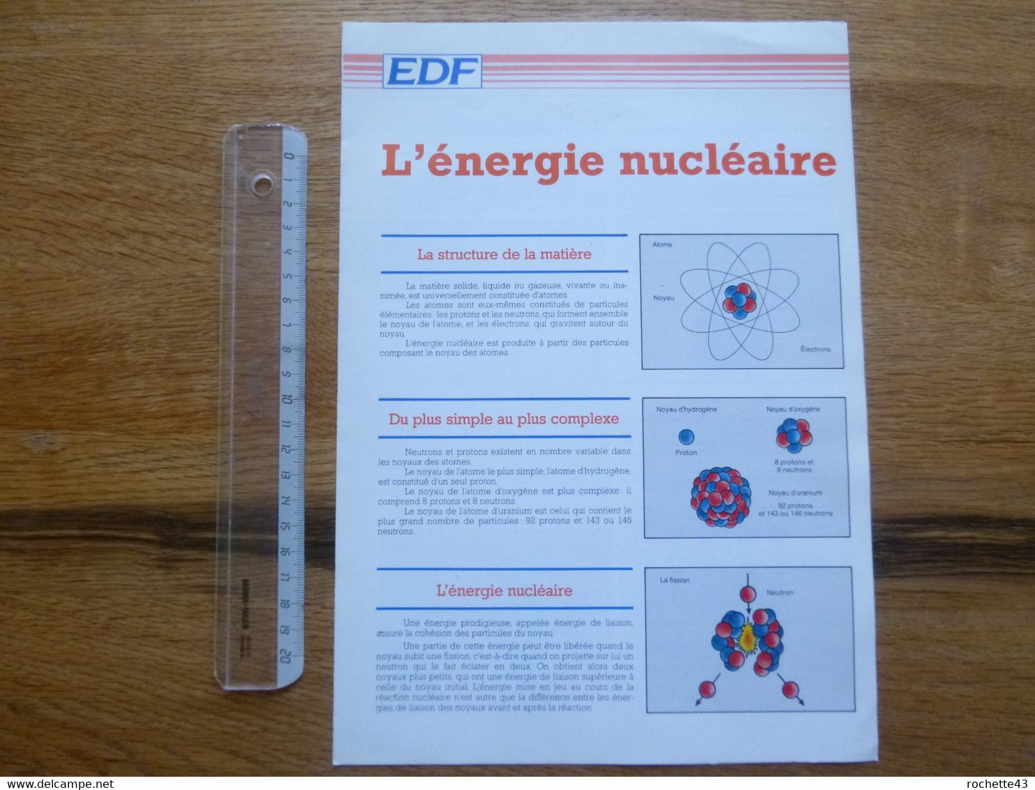 EDF - L'énergie Nucléaire - Juin 1987 - Tools