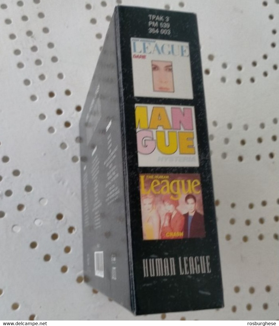 The Human League Dare Hysteria Crash Collectors Edition 3 Cd Picture Box NUOVO - Limited Editions