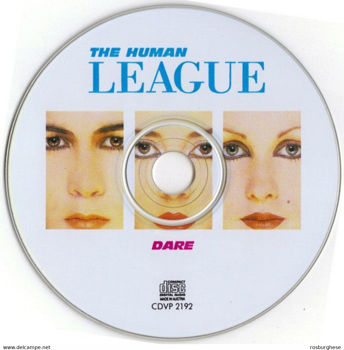 The Human League Dare Hysteria Crash Collectors Edition 3 Cd Picture Box NUOVO