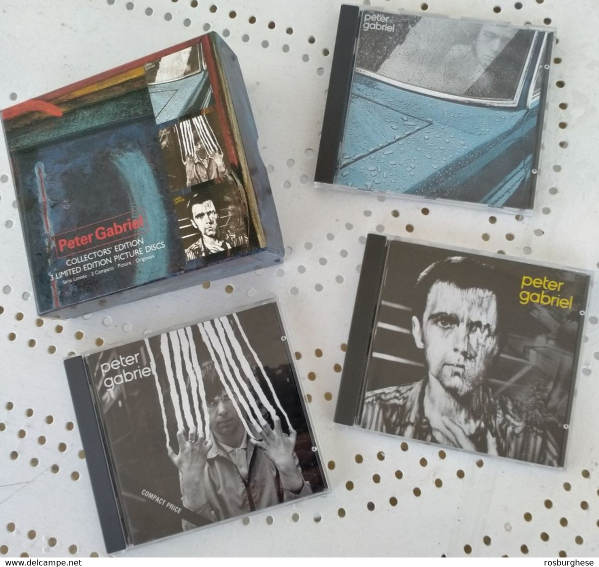 Peter Gabriel Collectors' Edition Box 3 CD PICTURE Nuovi - Editions Limitées
