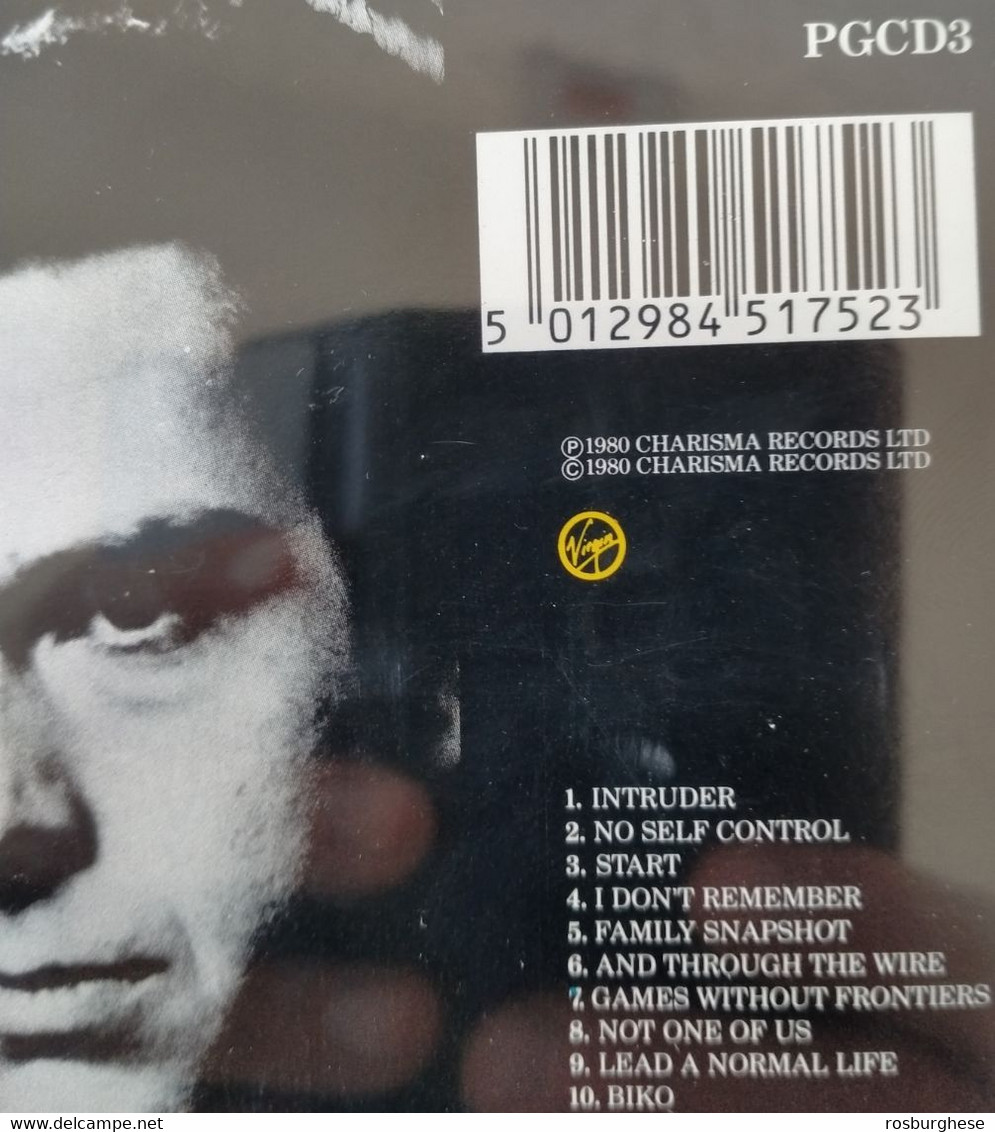 Peter Gabriel Collectors' Edition box 3 CD PICTURE nuovi