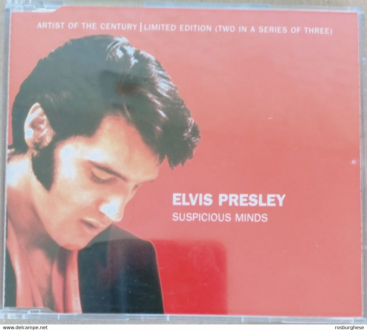 Elvis Presley Suspicious Minds CD Singolo NUOVO - Ediciones Limitadas