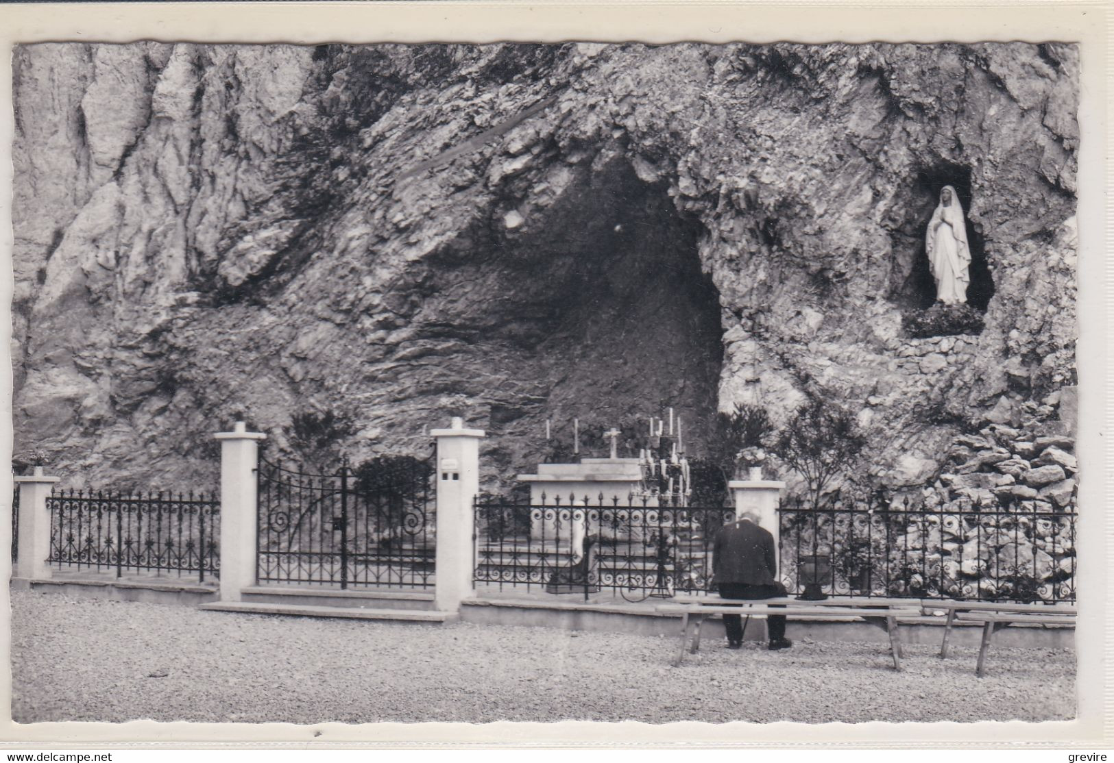 Grandvillard, La Grotte, Un Fidèle - Grandvillard