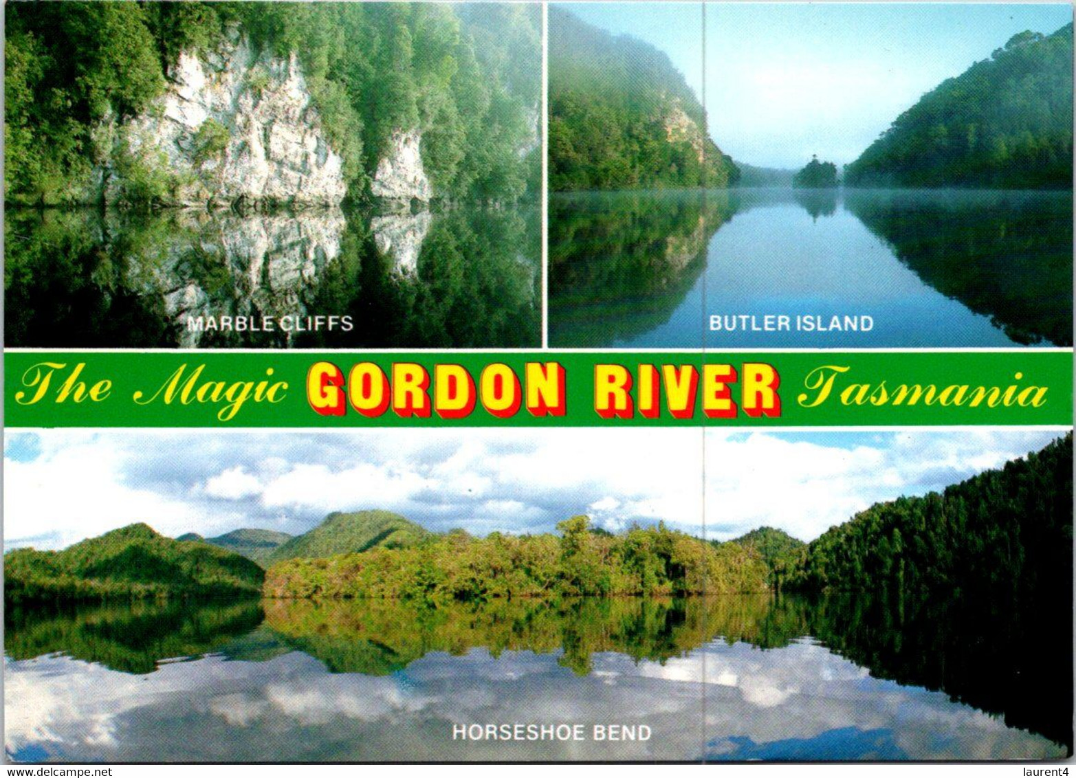 (3 Oø 21) Australia - TAS - (posted 1986 - With Stamp) Gordon River - Andere & Zonder Classificatie