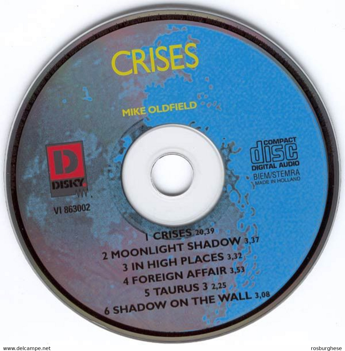 Mike Oldfield Five Miles Out  Crises Heaven's Open Box 3 CD SIGILLATO - Ediciones Limitadas