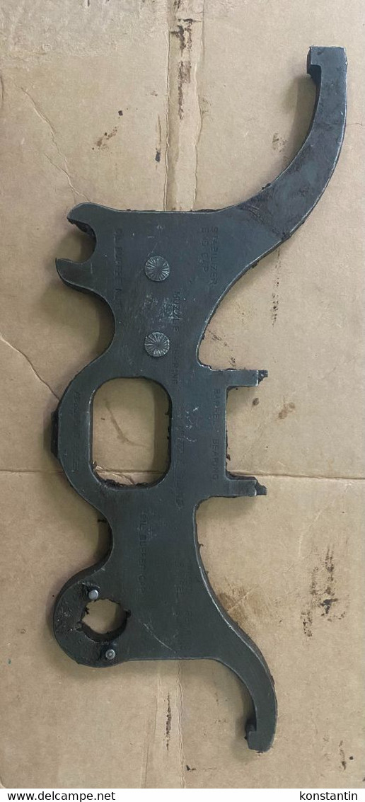 US ARMY 1917 WATER COOLED BROWNING MG STRIPPING TOOL Or BUTTERFLY ORIGINAL WWI Or WWII - Armes Neutralisées