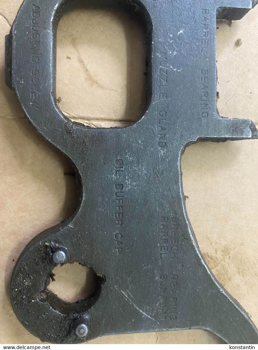 US ARMY 1917 WATER COOLED BROWNING MG STRIPPING TOOL Or BUTTERFLY ORIGINAL WWI Or WWII - Armes Neutralisées