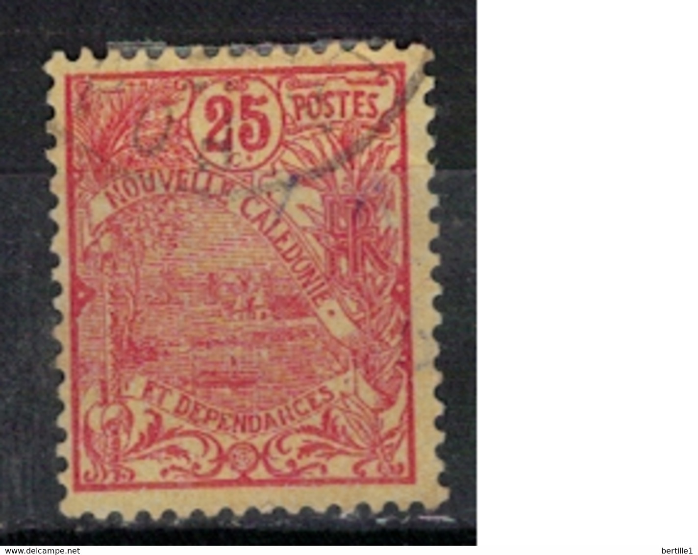 NOUVELLE CALEDONIE         N°  YVERT 117  OBLITERE     ( OB    07/ 02) - Used Stamps