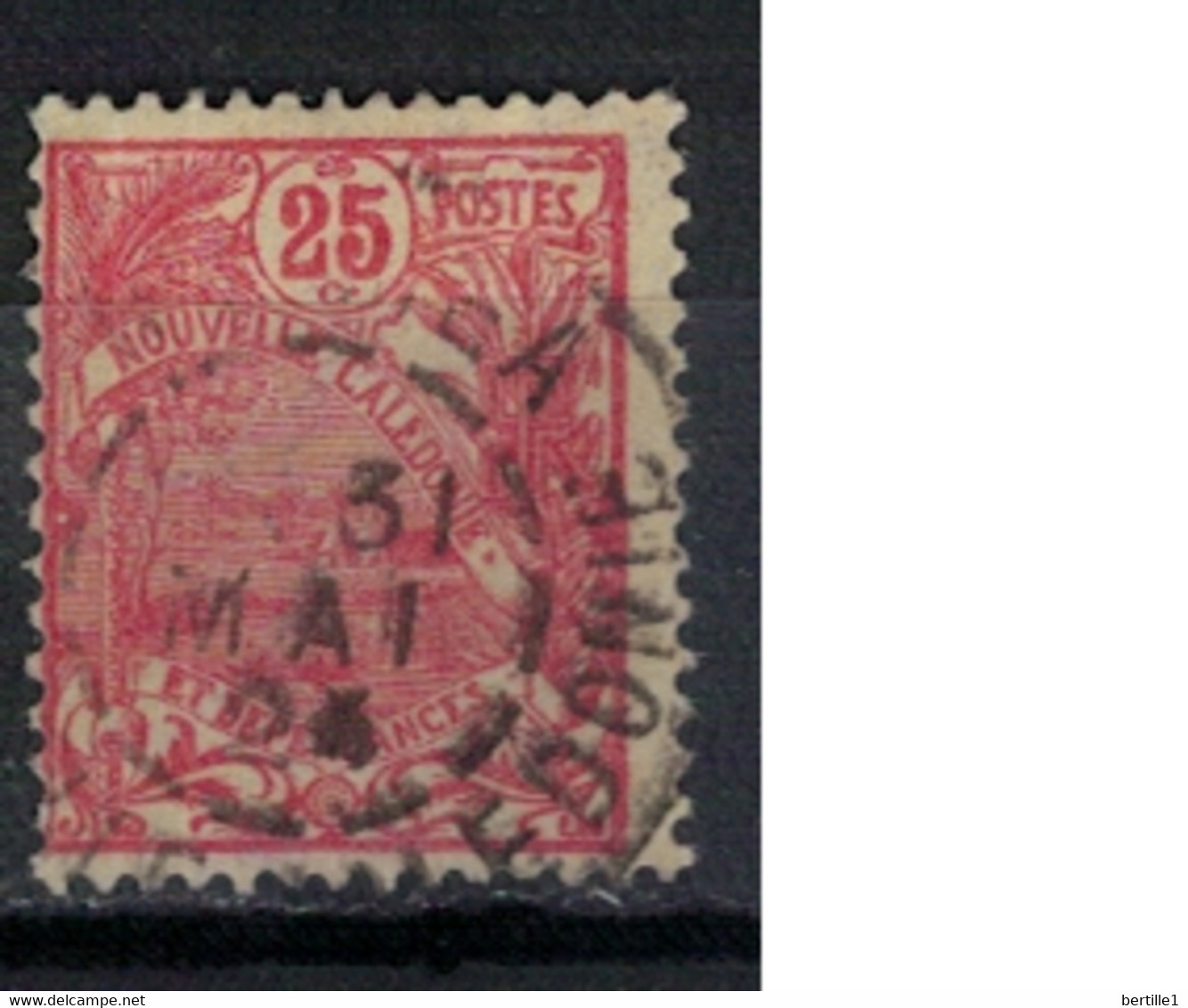 NOUVELLE CALEDONIE         N°  YVERT 117 (1)  OBLITERE     ( OB    07/ 02) - Used Stamps